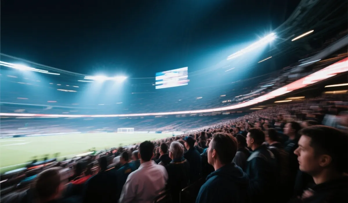 体育赛事氛围示意图