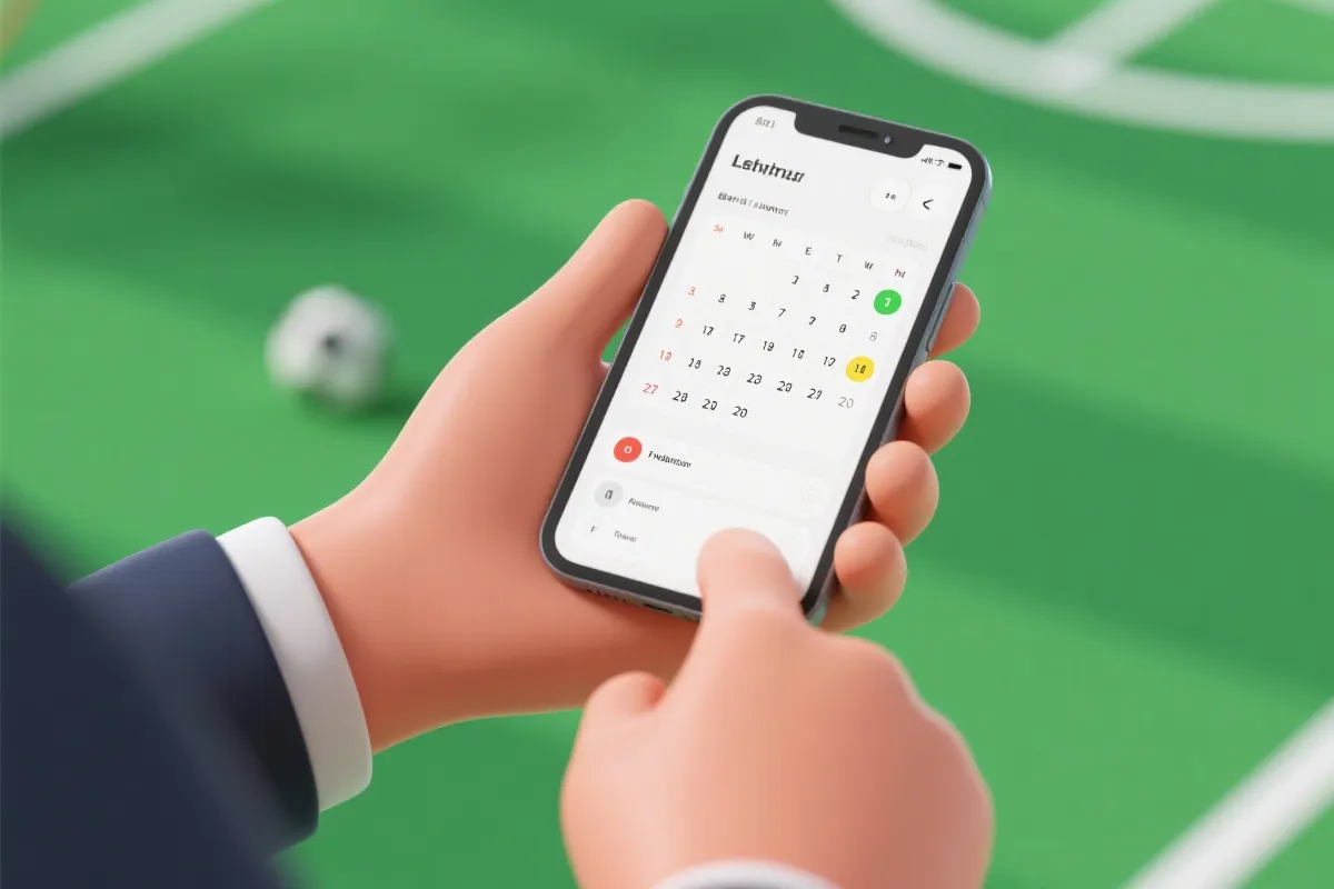 选择比分赛程App的要点示意